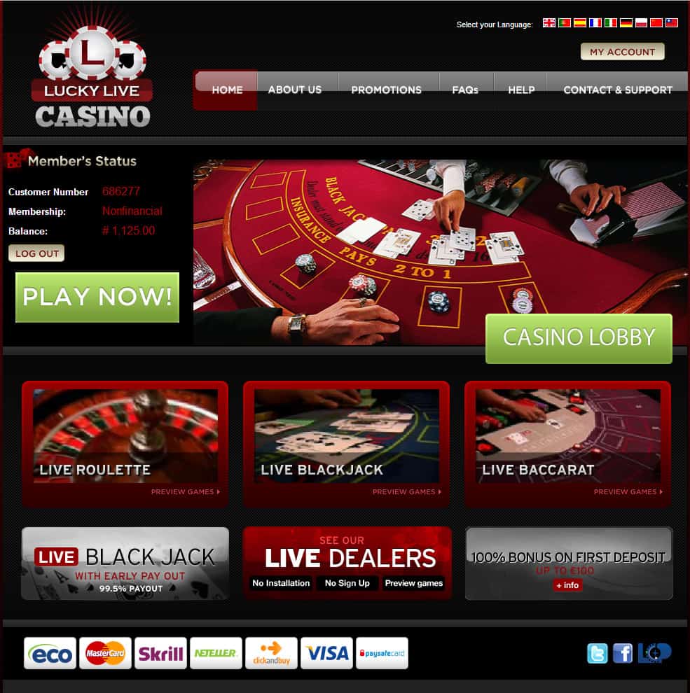 Casino live games