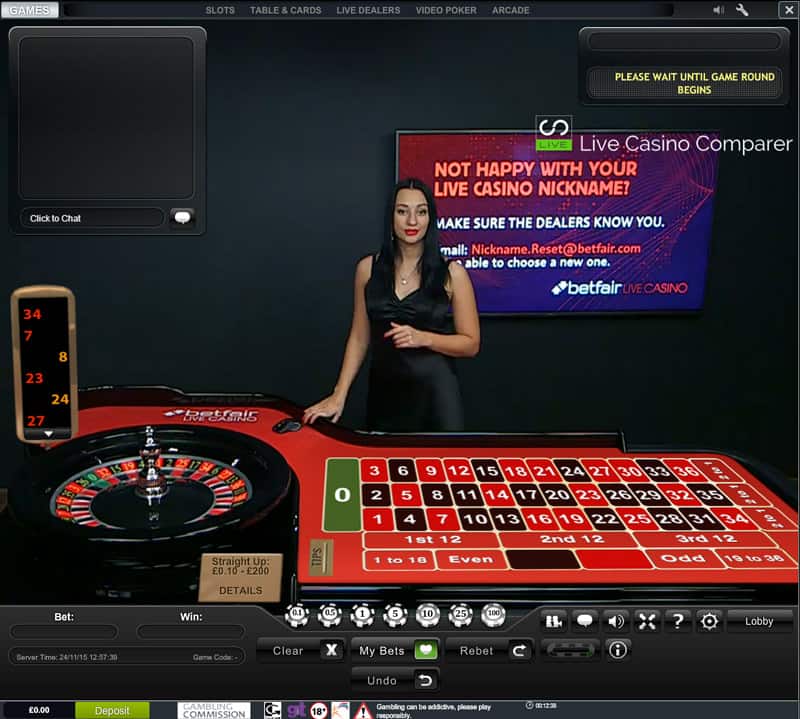 Betfair Live Casino Betfair Live Casino