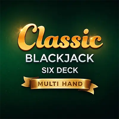 Multi Hand Classic Blackjack 6 Deck