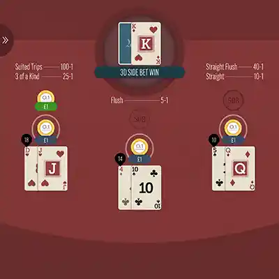 BlackJack 21 plus 3