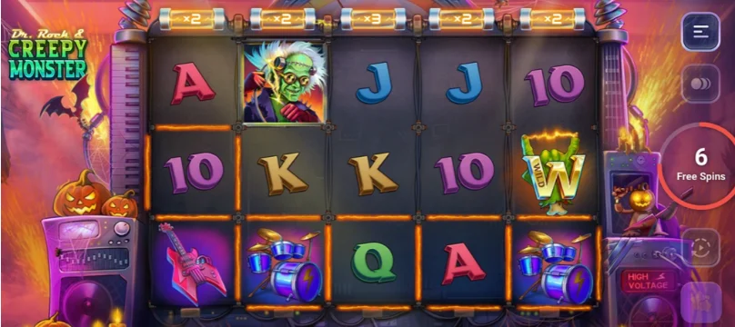 Dr Rock & Creepy Monster