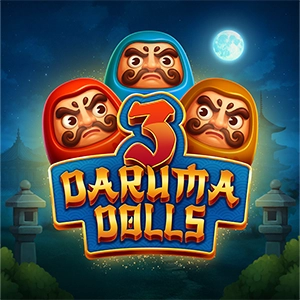 3 Daruma Dolls