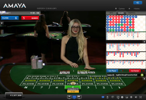 Amaya Live Casino Blackjack