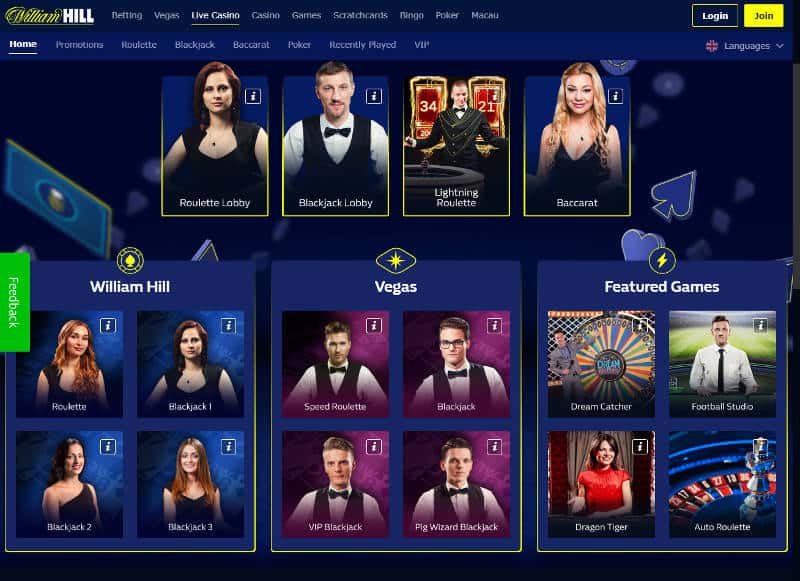 William Hill Live Casino