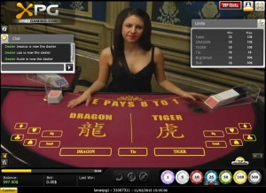 XProgaming Live Casino Dragon Tiger