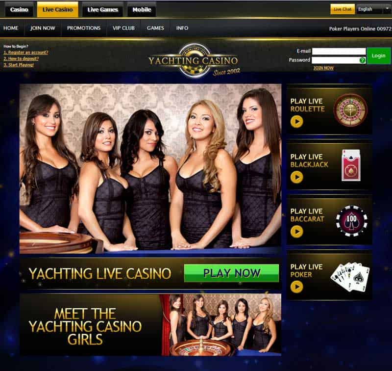 Yachting Live Casino