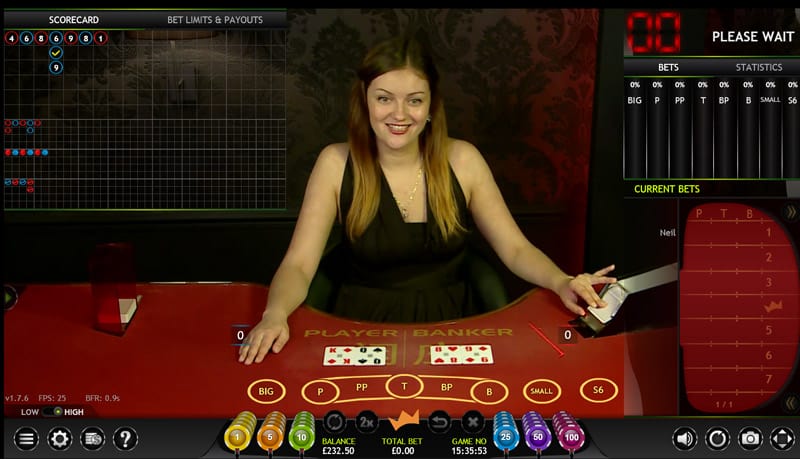 extreme live gaming live baccarat