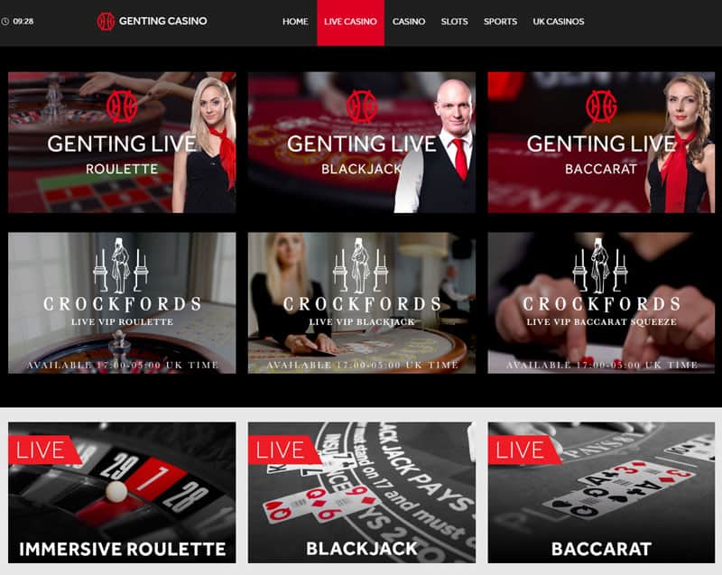 genting live casino