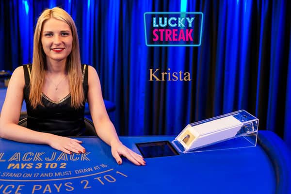 krista Live Dealer at Luckystreak