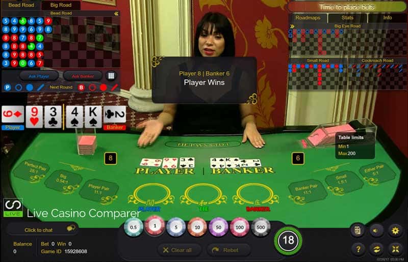 Casino Baccarat Live Casino Baccarat Live