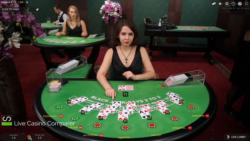 generic Live BlackJack