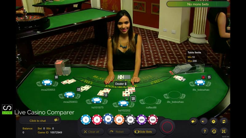 Best Live Dealer Blackjack Casinos