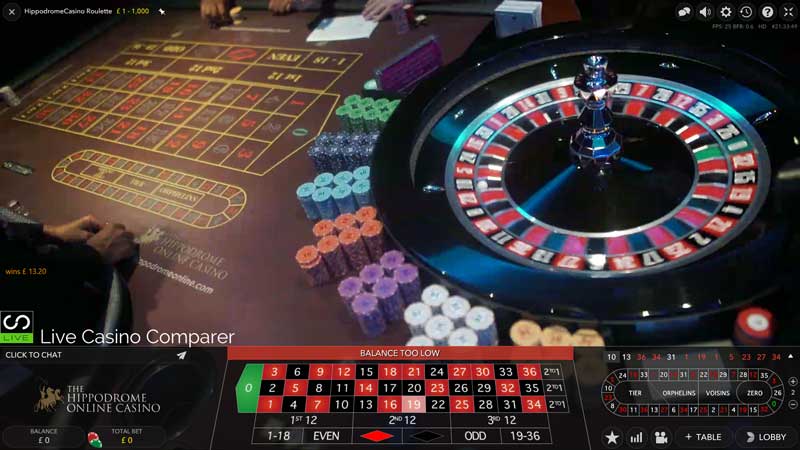 The World of Live Casino Roulette - The Man In The Sea