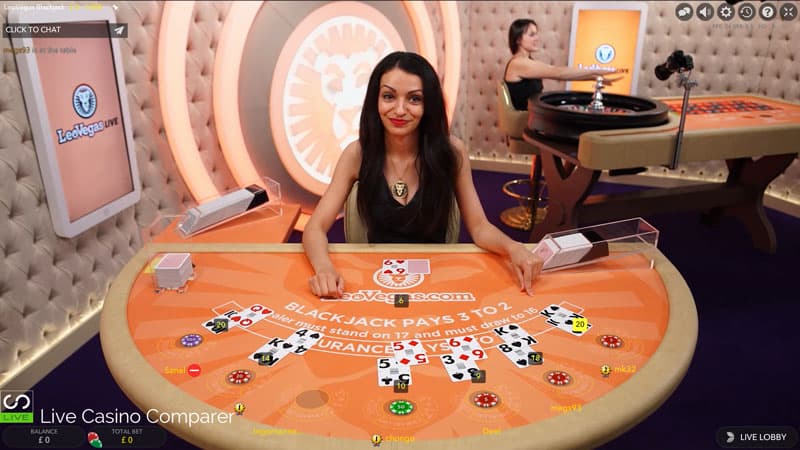 Leo vegas dedicated Blackjack table as leo vegas buys royal panda