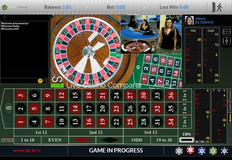VIG European Roulette