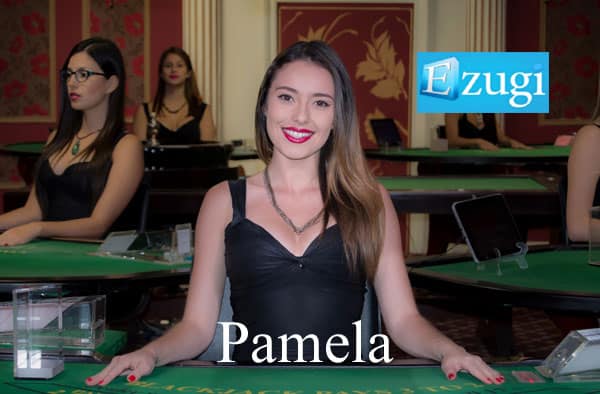 Pamela Ezugi Live Dealer