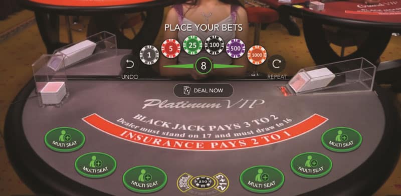 Blackjack Deal Now