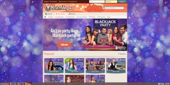 leo vegas live casino tab