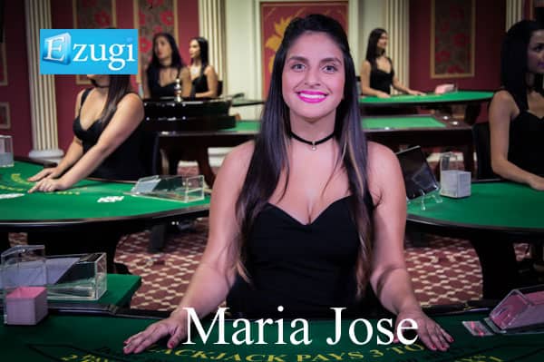 maria jose Ezugi live dealer