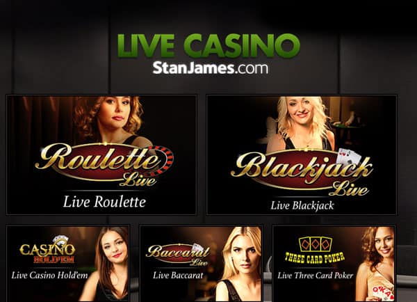 Stan James Evolution Live Casino