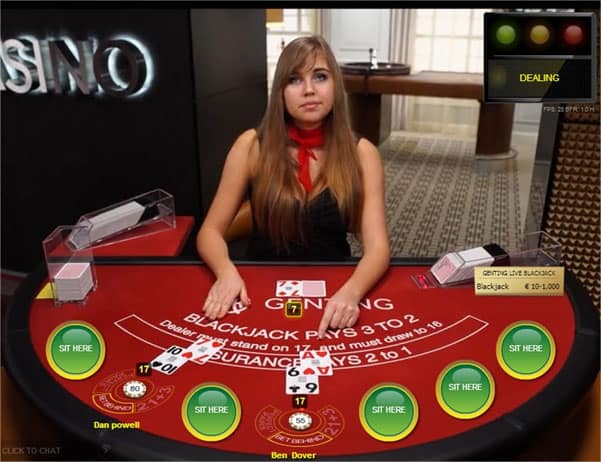 Dana Live Dealer at Genting