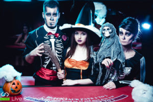 halloween live casinos