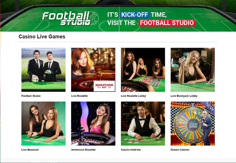 marathonbet live casino