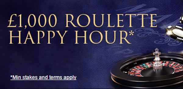 william hill happy hour roulette