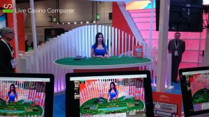 Asian Live dealer at ICE 2017 - asia gaming live baccarat 