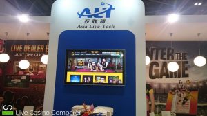 Asian Live dealer at ICE 2017 - asia live tech