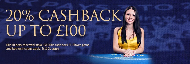 20% Cashback