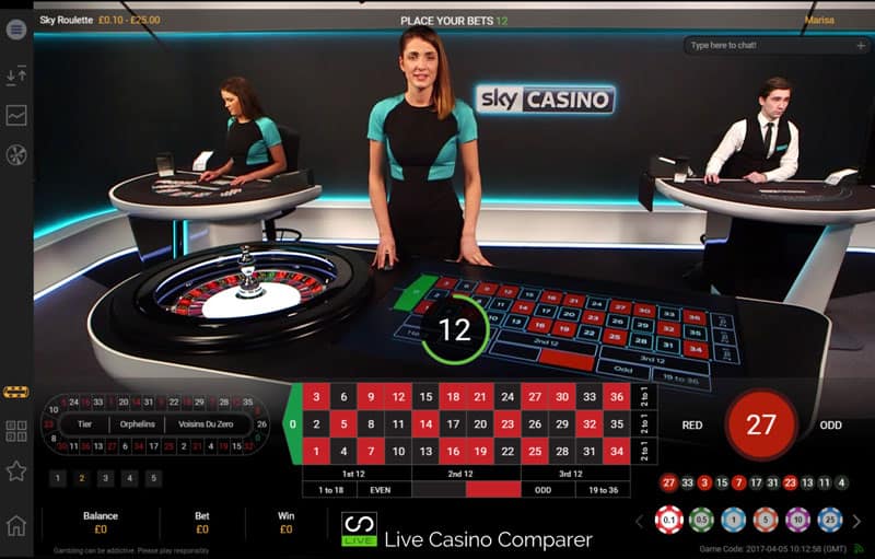 Sky Casino Dedicated Area