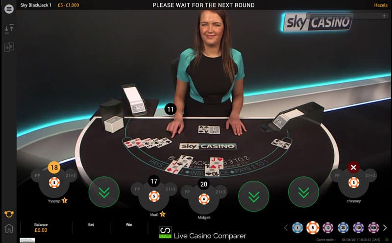 Sky Casino Blackjack