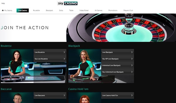 sky casino