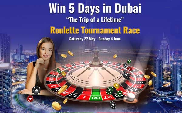 extreme live gaming roulette tournament