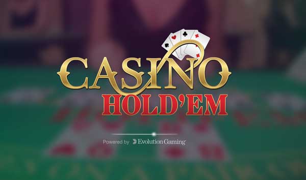Live Casino Hold'em Progressive Jackpot