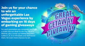 prize trip to las vegas