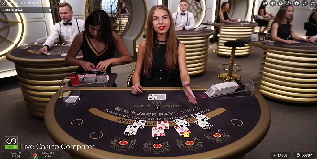 The progression of live casino interiors over the years