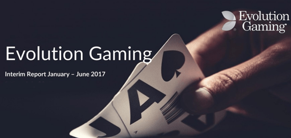 Evolution Gamings impressive Half Year results