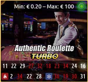 authentic turbo roulette