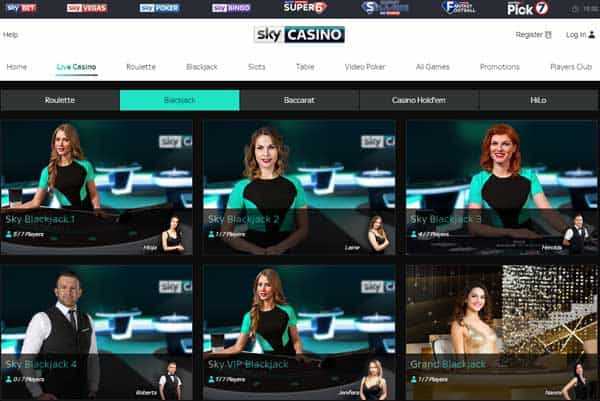 August Sky live casino promotions