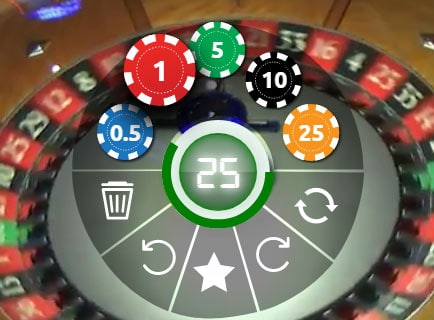 Authentic Double Wheel Roulette - betting Options