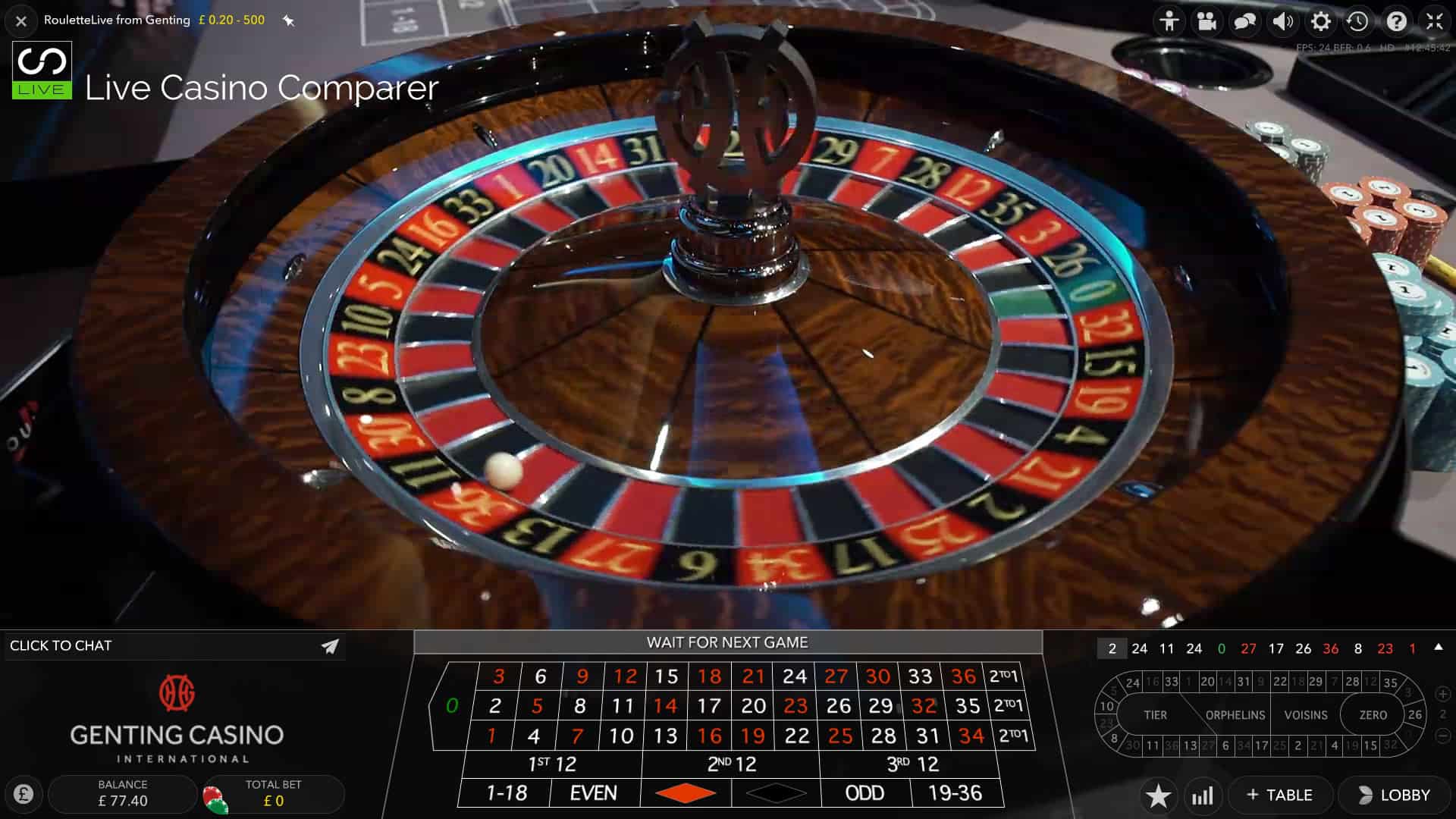 Genting casino live