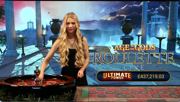 live age of the gods roulette