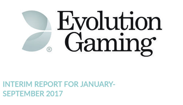evolution gamings growth interim report