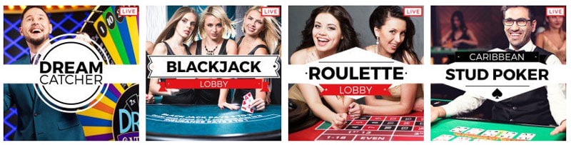 32red live casino leader board games