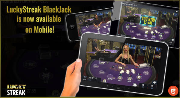 Lucky Streak Mobile Live Blackjack