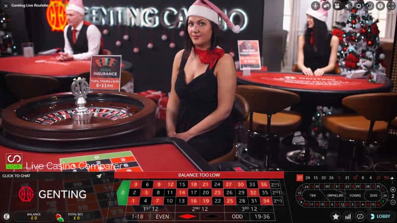 genting lchristmas live casino