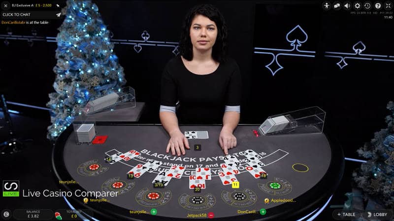 unibet christmas live casino