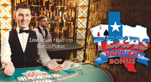 evolution launch live texas holdem bonus poker